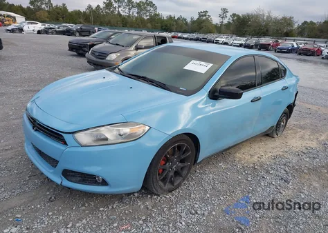 2013 Dodge Dart Sxt из США, поврежденный, VIN 1C3CDFBA0DD206139